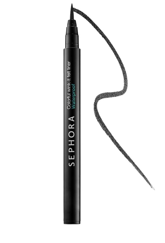 FELT TIP LIQUID EYELINER ONLY 5 BUCKS AT SEPHORA!