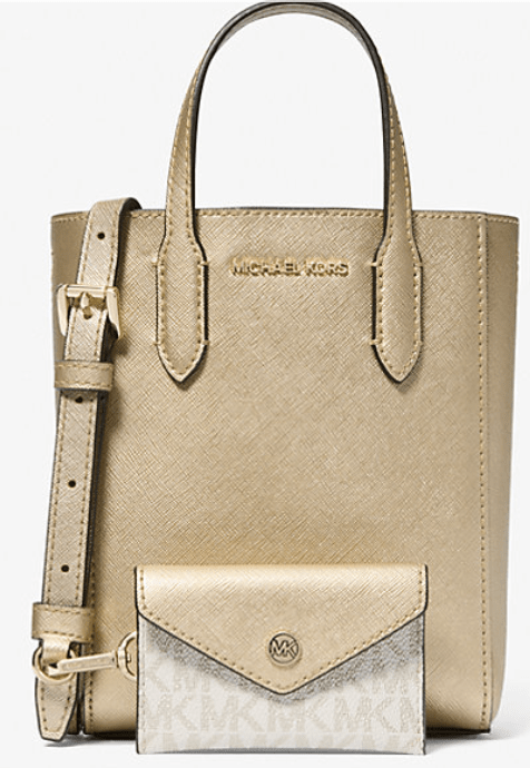 Michael Kors Vincent Crossbody Bag With Card Case 83% OFF!
