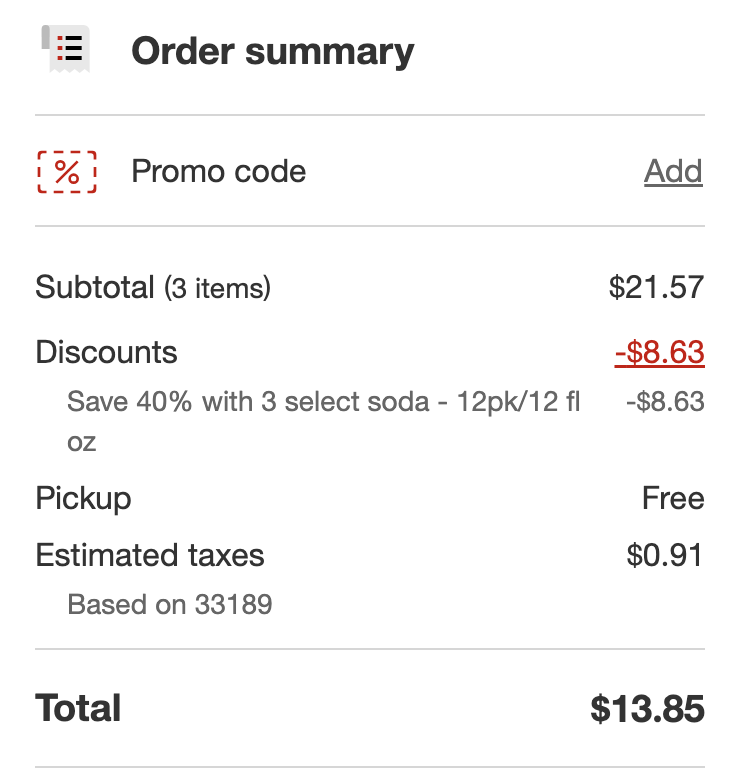 Soda 40% OFF at Target! Soda Target