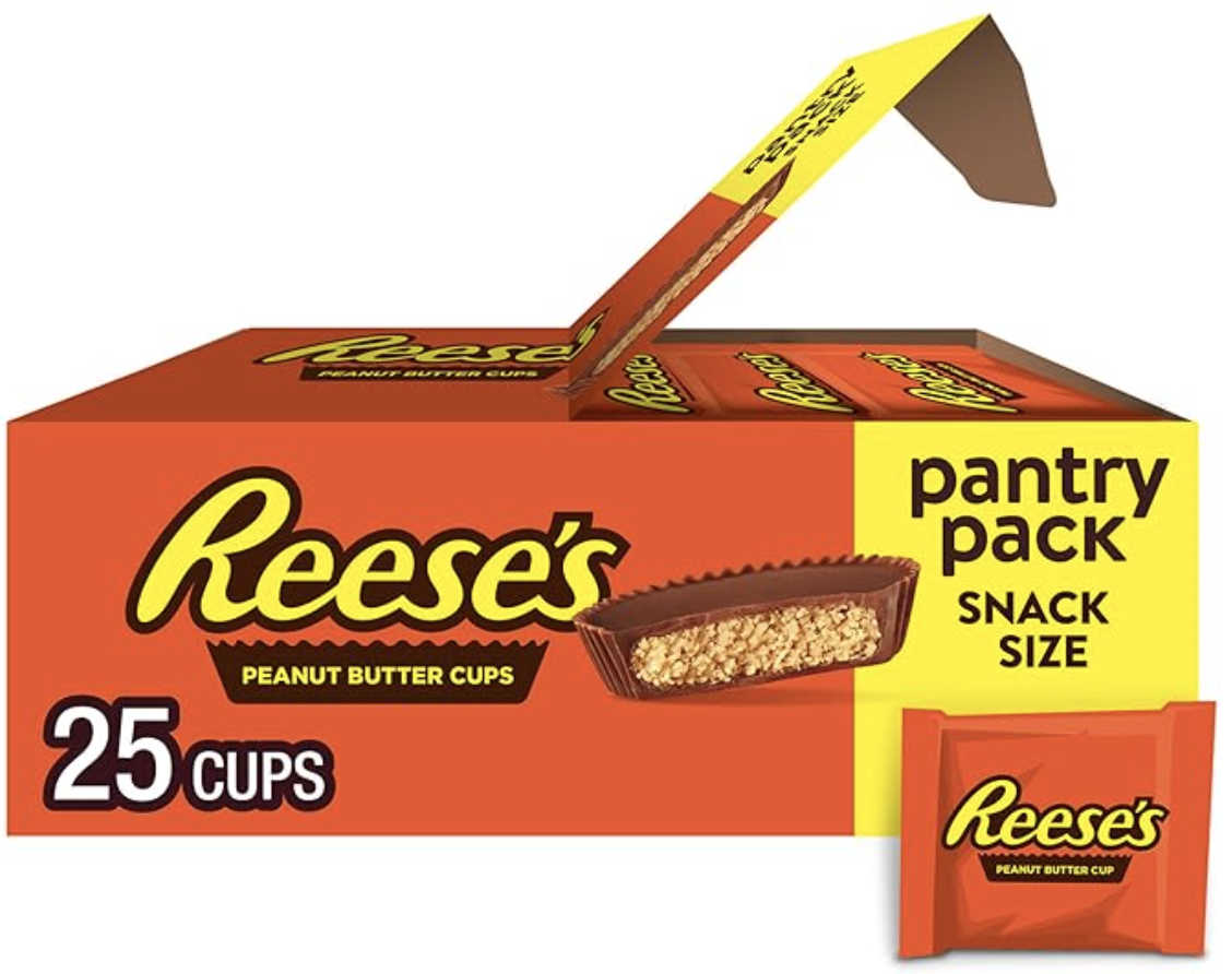 REESE'S Snack Size Peanut Butter Cups 25 Count HUGE PRICE DROP! Reeses Cup