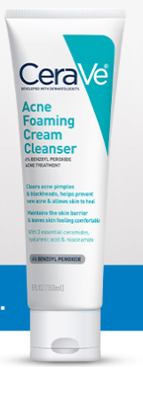 CeraVe Acne Foaming Cream Cleanser Totally Free!!
