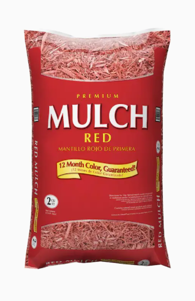 Premium Red Hardwood Mulch 5 FREE Bags At Lowes!!