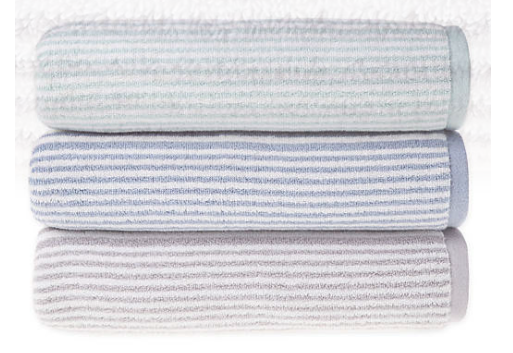 Bee and Willow Carlyle Stripe Towels Under a Buck at Bed Bath & Beyond