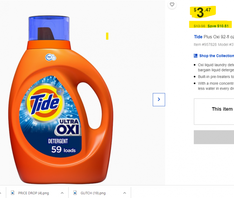 Tide Only 14 Cents Per Bottle At Target – RUN FAST!