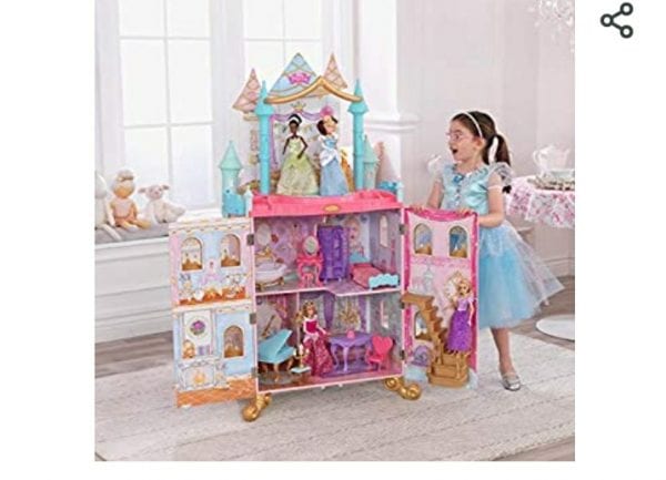 Disney Princess Wooden Dollhouse Lightening & Prime Day Deal