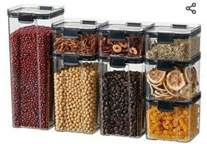 Food Storage Containers 8PK Set Huge Discount
