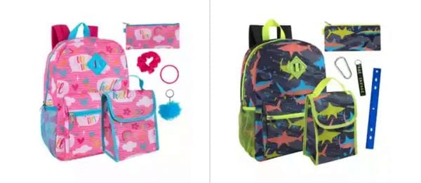 Kids Backpack Sets $10 TODAY ONLY!