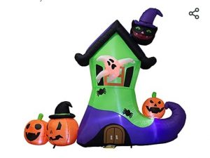 Halloween 6FT Inflatable Ghost House Huge Discount On Amazon