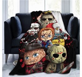 Halloween Horror Movie Character Blanket Huge Discount On Amazon