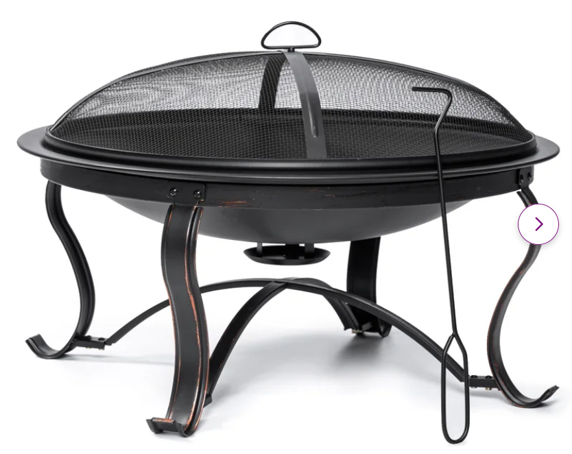 Screenshot 2023 05 03 at 09 39 09 Lugenia 19 H x 30 W Steel Wood Burning Outdoor Fire Pit