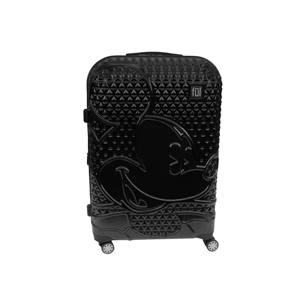 Screenshot 2023 07 20 at 08 15 13 FUL Disney Textured Mickey Mouse 21in Hardside Rolling Luggage Black   Walmart.com