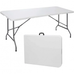 Screenshot 2023 07 23 at 13 05 52 SKONYON Folding Utility Table 6ft Fold in Half Portable Plastic Picnic Party Dining Camp Table White   Walmart.com