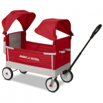 Screenshot 2023 07 25 at 11 30 07 Radio Flyer Dual Canopy Family Wagon Adjustable Canopies with Storage Bag Ages 1.5 years   Walmart.com