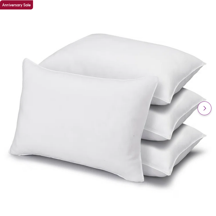 Screenshot 2023 08 08 at 12 41 53 Santos Down Alternative Plush Stomach Sleeper Pillow