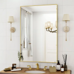 Screenshot 2023 08 11 at 17 18 03 BEAUTYPEAK 24 x36 Bathroom Wall Mirror with Rectangular Metal Frame Gold   Walmart.com
