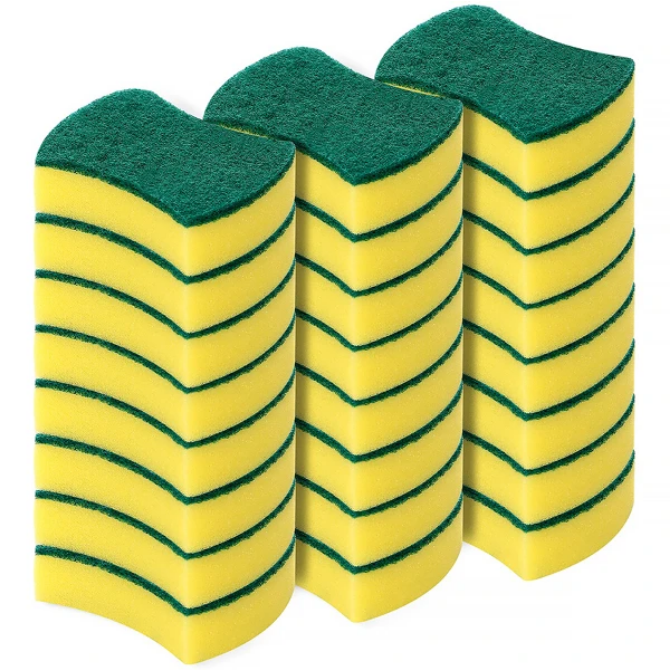Screenshot 2023 09 03 at 10 21 41 24pcs Kitchen Cleaning Sponges Non Scratch for Dish Scrub Sponges SHEIN USA