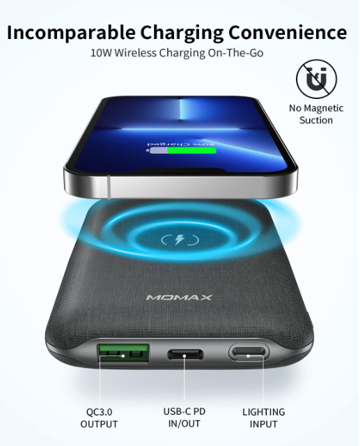 MOMAX Wireless Portable Charger Stacking Discounts!