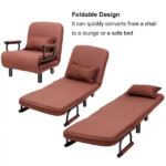 Screenshot 2023 11 28 at 08 53 18 Costway Convertible Sofa Bed Folding Arm Chair Sleeper Leisure Recliner Brown   Walmart.com