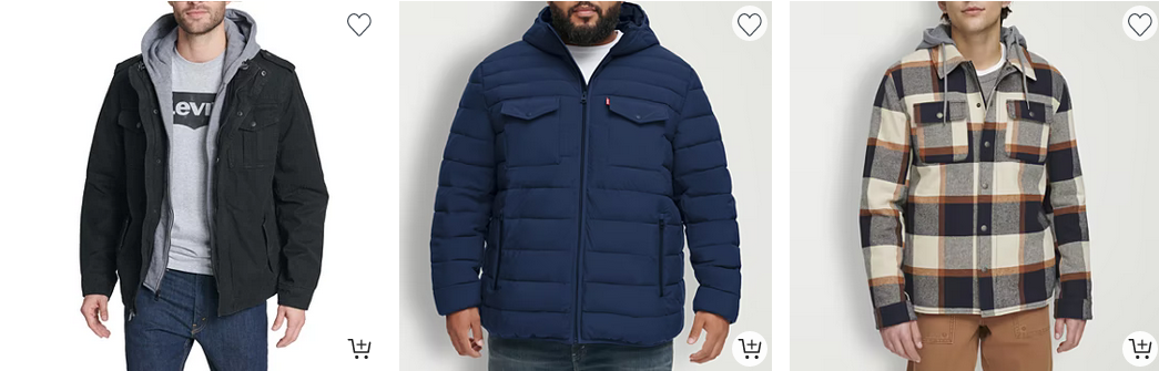 Screenshot 2023 11 30 at 08 42 44 Mens Coats Jackets Levi's for Shops   JCPenney