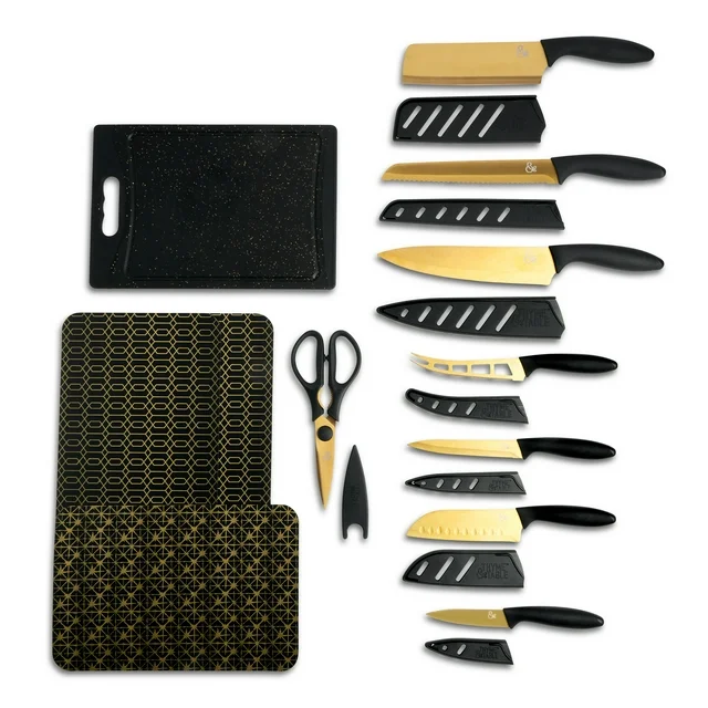 Screenshot 2023 11 30 at 17 36 16 Thyme & Table 20 Piece Knife Set Black   Walmart.com