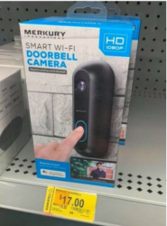 Doorbell Security Camera only $17 Walmart Clearance!!