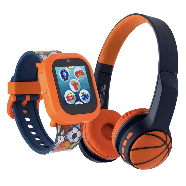 Screenshot 2024 02 06 at 10 48 32 iTech Jr Kids Boys Basketball Silicone Smartwatch with On Ear Light up Bluetooth Headphones   Walmart.com