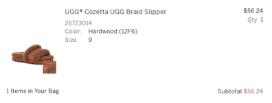 Screenshot 2024 02 18 at 17 06 44 Cozetta UGG Braid Slipper Sleep Accessories PINK