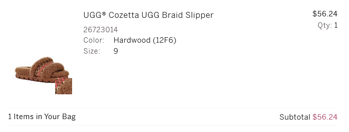 Screenshot 2024 02 18 at 17 06 44 Cozetta UGG Braid Slipper Sleep Accessories PINK