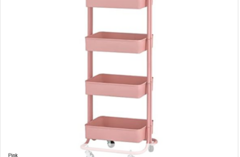 Screenshot 2024 04 02 at 10 30 47 ECR4Kids 4 Tier Rolling Utility Cart $24.99 Free shipping for Prime members