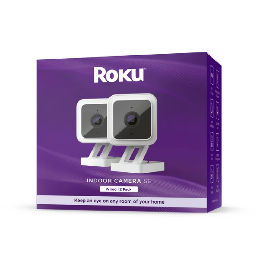 Screenshot 2024 04 09 at 11 14 53 Roku Smart Home Indoor Camera SE (2 Pack) Wi Fi Connected Wired Security Surveillance Camera with Motion & Sound Detection Walmart.com