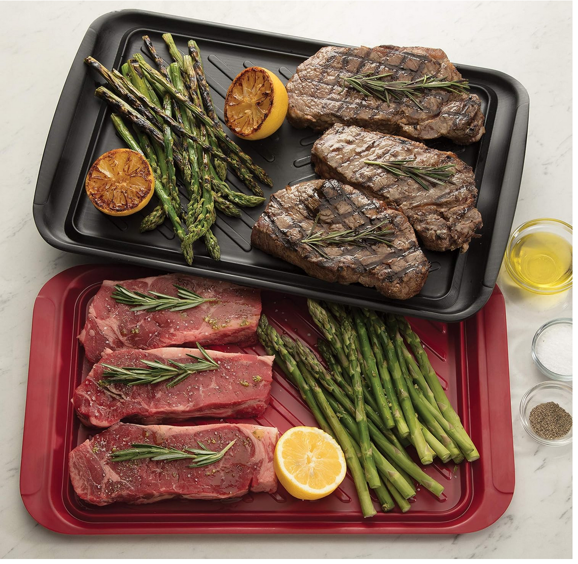 Screenshot 2024 05 08 at 11 02 38 Amazon.com Cuisinart CPK 200 Grilling Prep and Serve Trays Black and Red Large 17 x 10. 5 Home & Kitchen