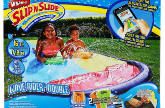 Screenshot 2024 05 11 at 09 46 20 Wham O Slip N' Slide 16 Feet Double Sliding Lane Water Racer w Boogie Board Walmart.com
