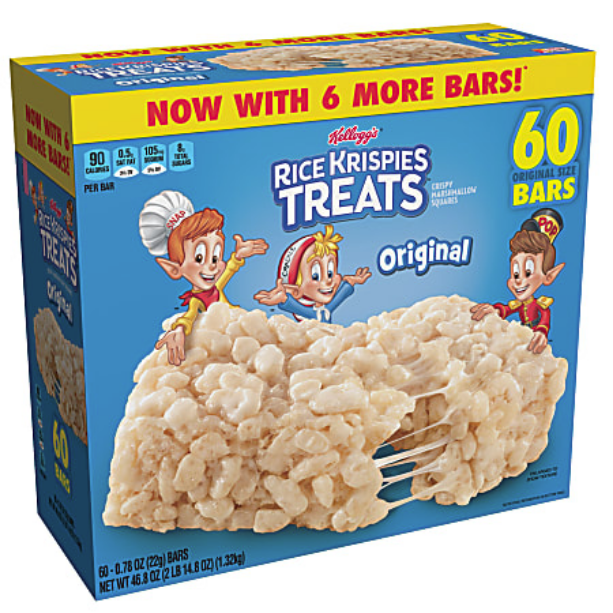 Screenshot 2024 07 03 at 09 05 08 Kelloggs Rice Krispies Treats Original Bars 0.78 Oz Box Of 60 Office Depot