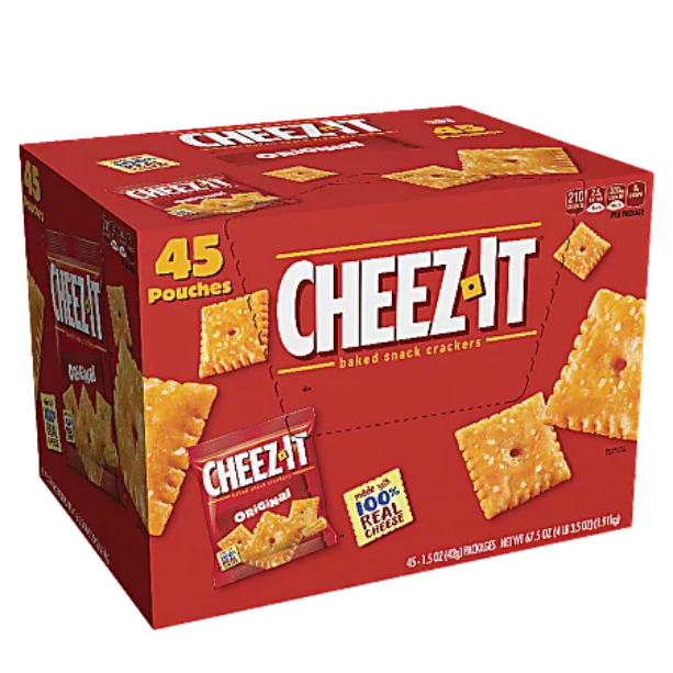 Screenshot 2024 07 03 at 09 11 29 Cheez It Baked Snack Crackers Original Flavor 1.5 Oz Bags Box Of 45 Office Depot