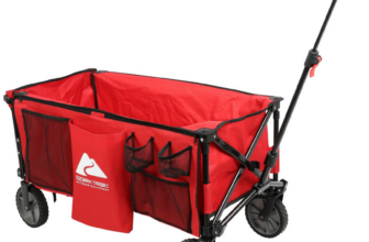 Screenshot 2024 07 06 at 11 51 35 Ozark Trail Camping Utility Wagon with Tailgate & Extension Handle Red Walmart.com