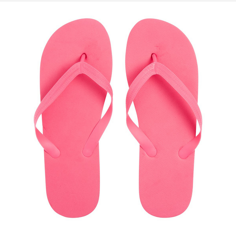 Screenshot 2024 07 10 at 07 50 44 Plain Neon Pink Flip Flops Small