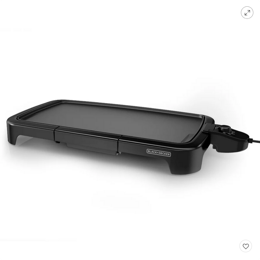 Screenshot 2024 08 21 at 08 08 20 Black decker Family sized Electric Griddle Black Gd2011b Target