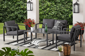 Screenshot 2024 08 26 at 06 42 35 Mainstays Dashwood 4 Piece Outdoor Patio Conversation Set Seats 4 Gray Walmart.com