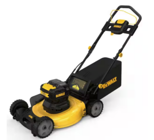 DEWALT21.5 in. Walk Behind Push Lawn Mower with (2) 10Ah Batteries & Charger ONLY $37- Was $399!