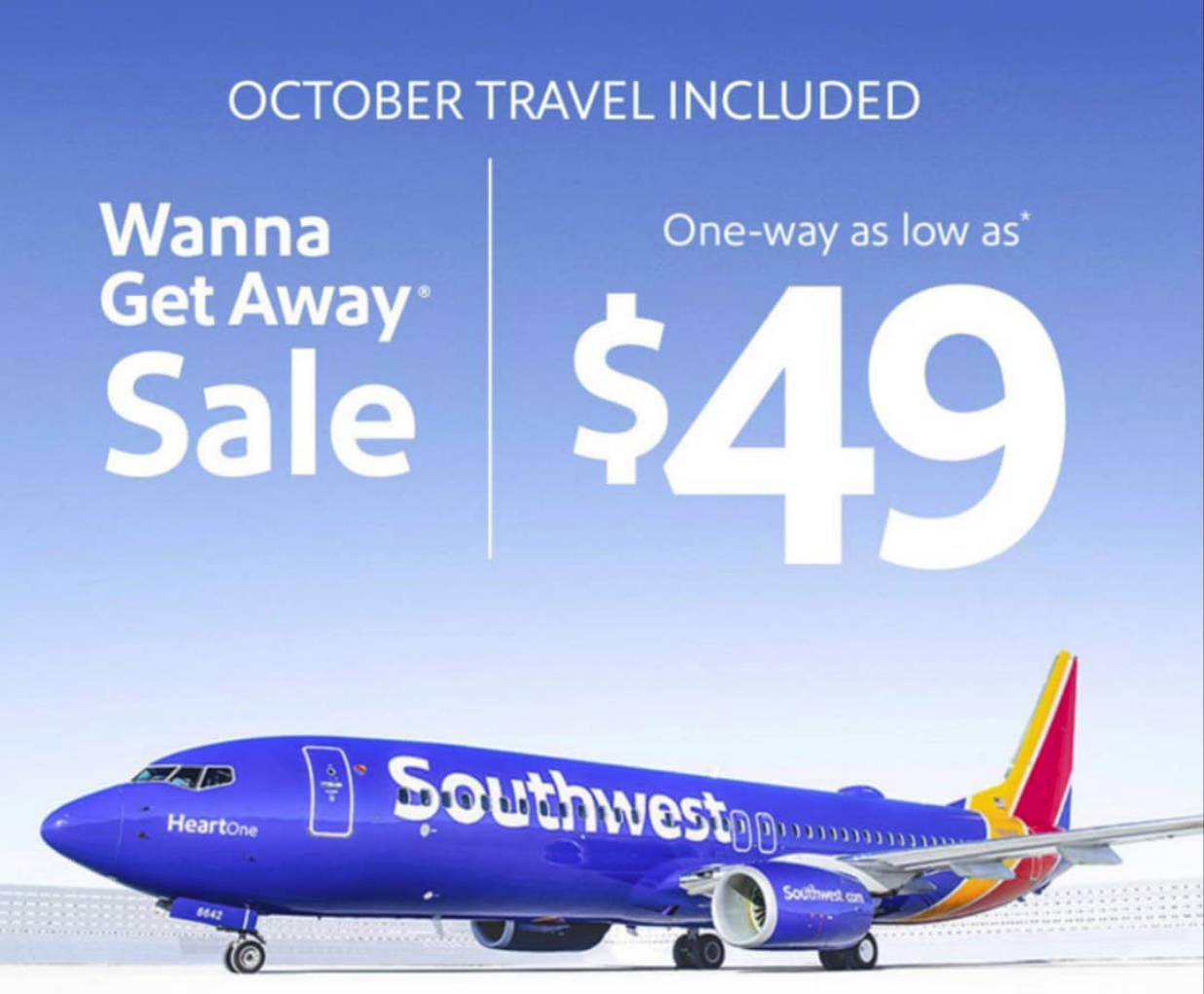 CHEAP FLIGHTS! Just $49 On Southwest!