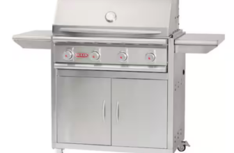 Screenshot 2024 09 13 at 08 50 47 BULL Stallion 4 Burner Cart Propane Grill in Stainless Steel 48052 The Home Depot