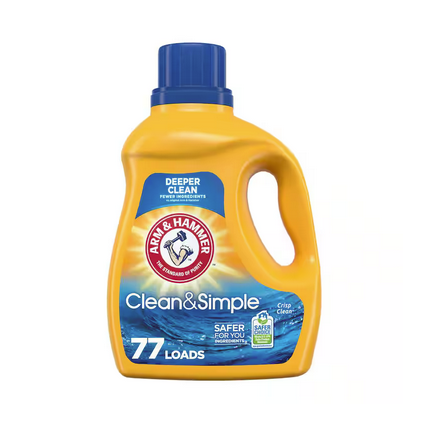 Arm and Hammer 100oz Laundry Detergent ONLY A PENNY at Home Depot!