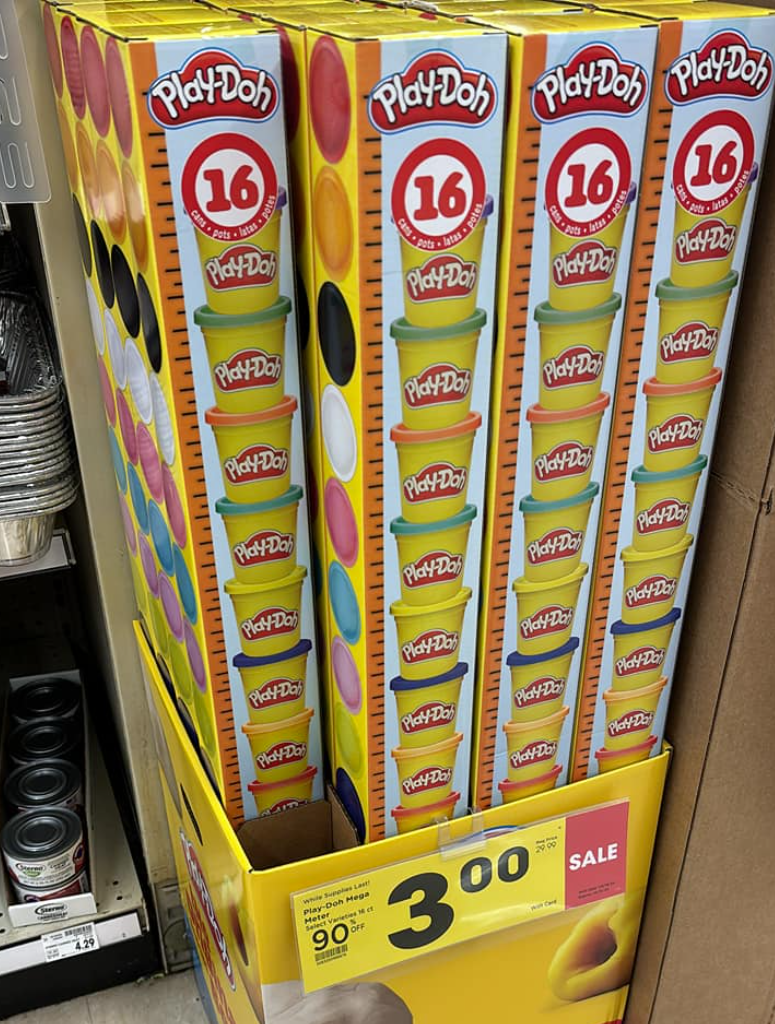 Huge Packages Of Playdoh 90% OFF At Kroger!