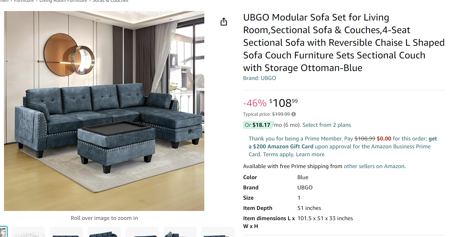 HUGE Amazon Price Error On This Modular Sofa Set!