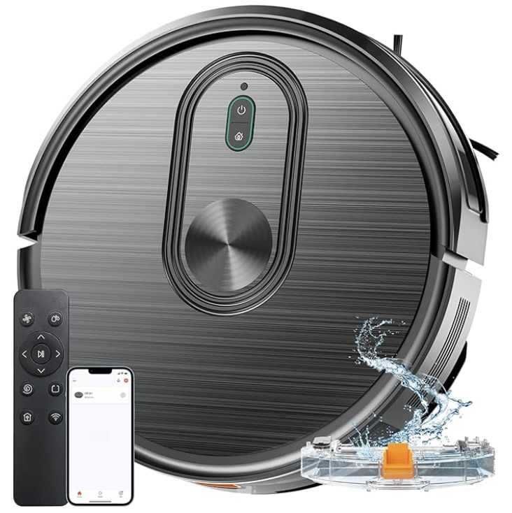 Robot Vacuum and Mop Combo 72% OFF!