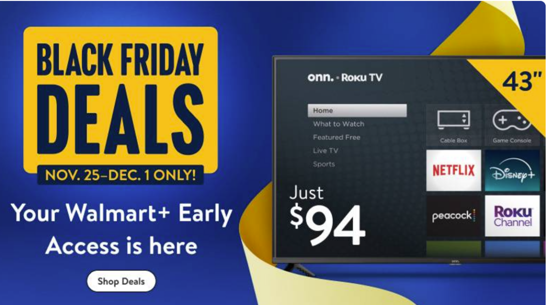 WALMART BLACK FRIDAY IS OFFICIALLY LIVE ONLINE!