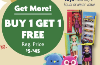 Family Dollar BOGO Toys