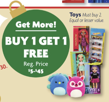 Family Dollar BOGO Toys