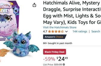 Amazon Hatchimals Alive, Mystery Hatch Draggle