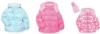 Pink Platinum Puffer Jacket